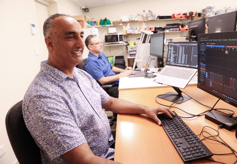 The Neighbourhood IT team at work